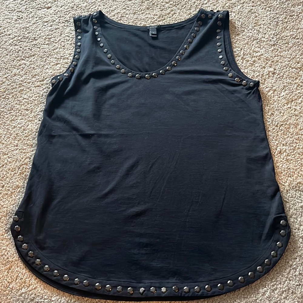 J. Crew tank with studs